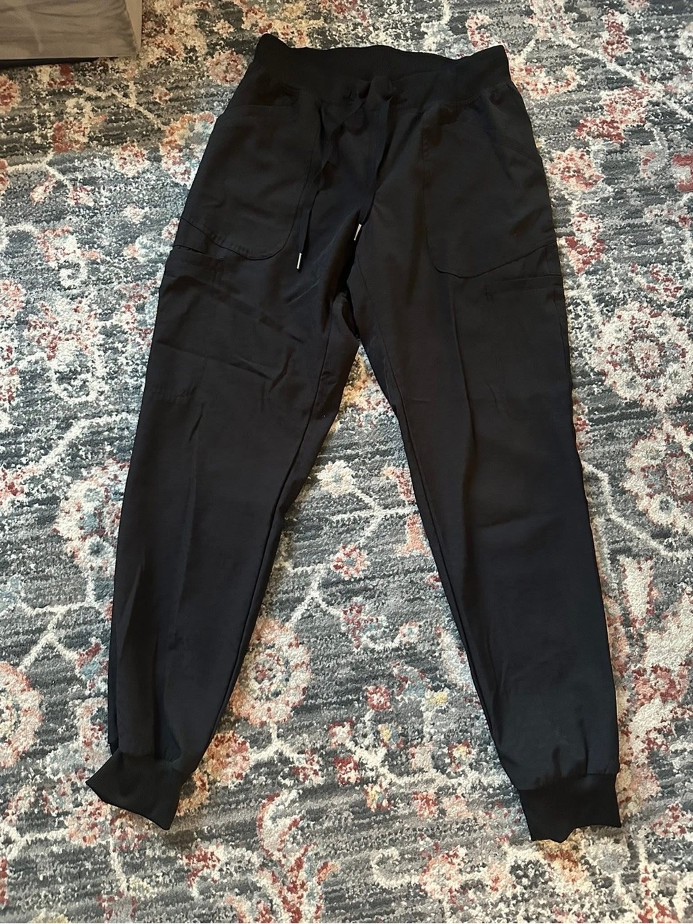 Women’s Black Leopard Print Ava Therese Scrub Jogger